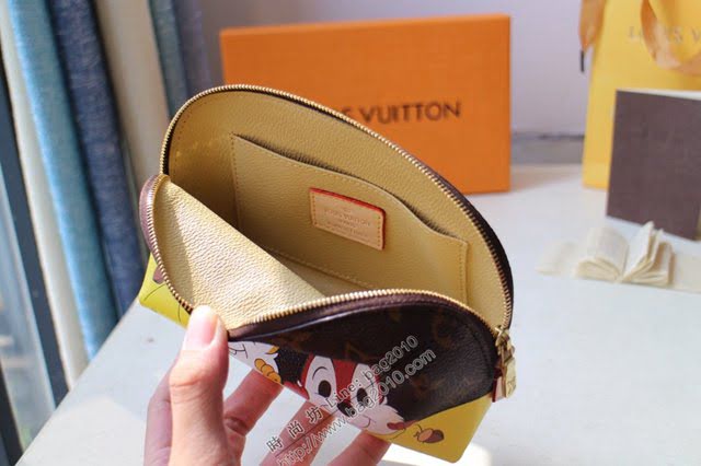 lv化妝包 M47515 手繪化妝包 lv收納袋  lvqb1135